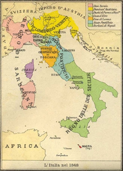 L'Italia nel 1848